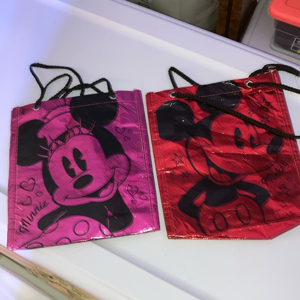 Two Mini Disney Tote bags